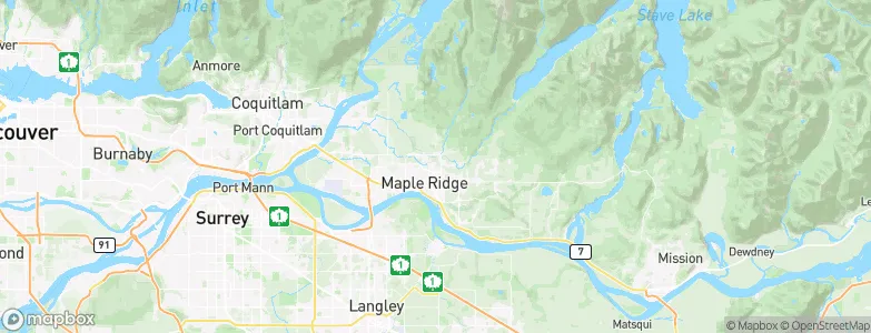Yennadon, Canada Map