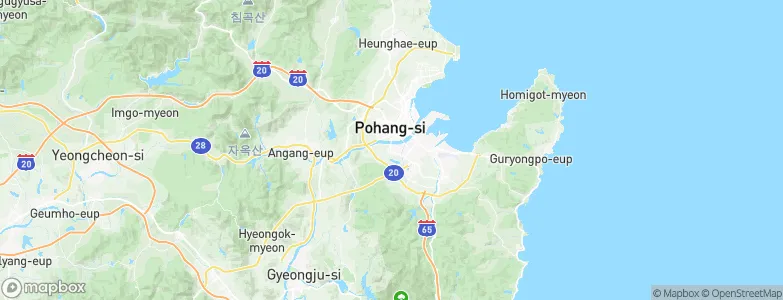 Yeonil, South Korea Map