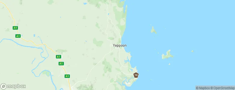 Yeppoon, Australia Map