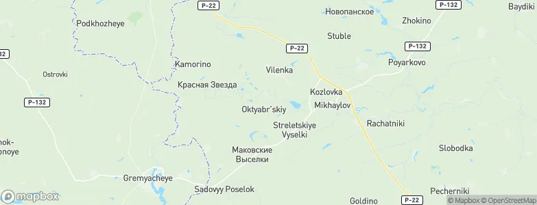 Yerino, Russia Map