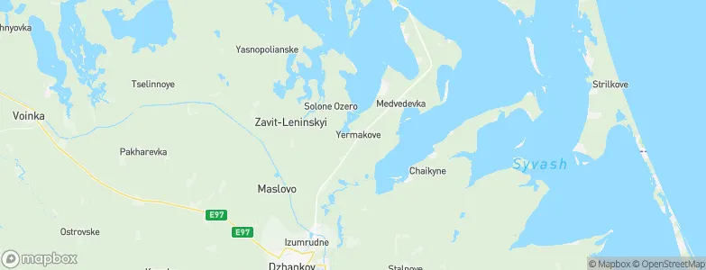 Yermakovo, Ukraine Map