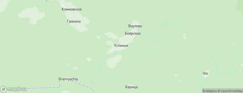 Yermolitsa, Russia Map