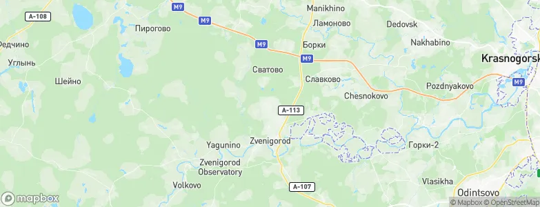 Yershovo, Russia Map