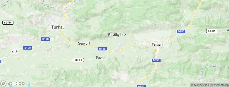 Yeşilyurt, Turkey Map
