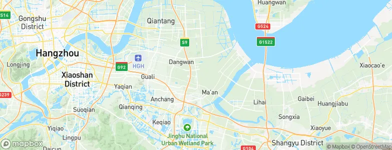 Yinong, China Map