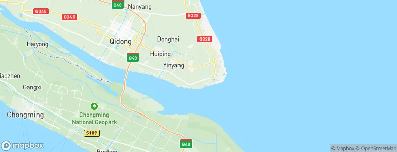 Yinyang, China Map