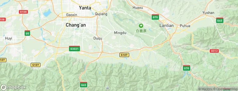 Yinzhen, China Map