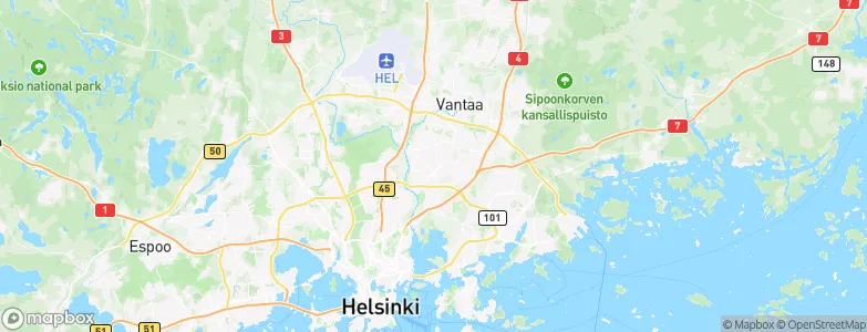 Ylä-Malmi, Finland Map