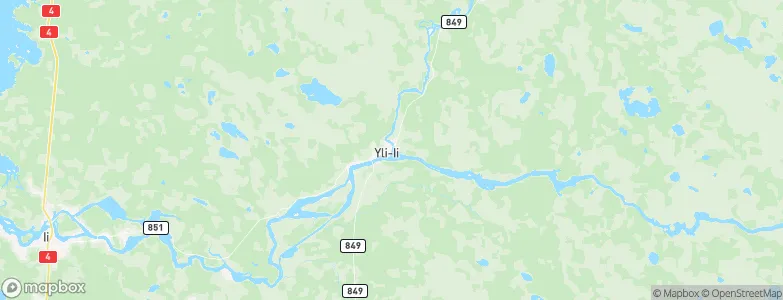 Yli-Ii, Finland Map