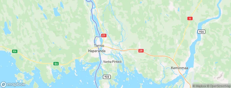 Yli-Raumo, Finland Map