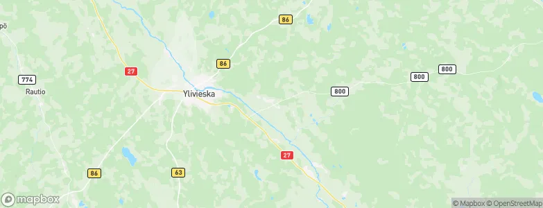 Ylivieska, Finland Map