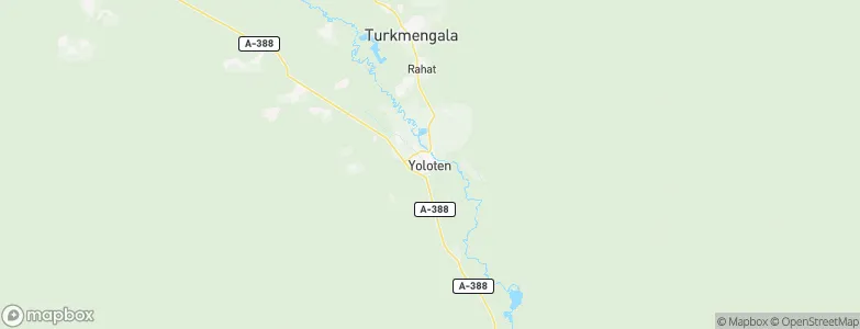 Yolöten, Turkmenistan Map