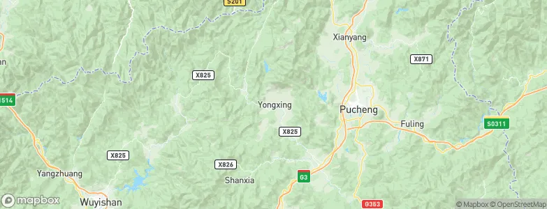 Yongxing, China Map