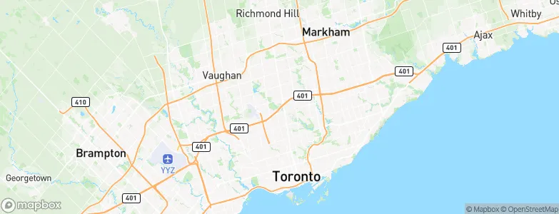 York Mills, Canada Map
