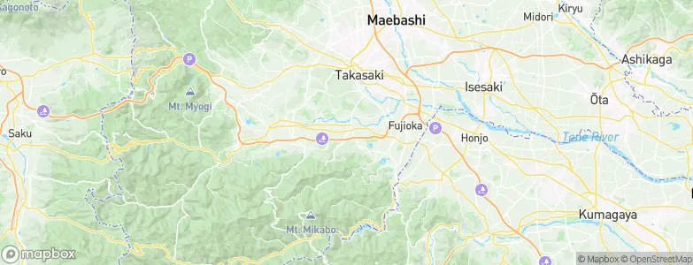 Yoshii, Japan Map