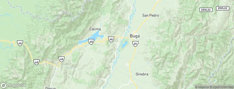 Yotoco, Colombia Map