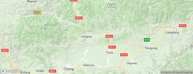 Youlongchuan, China Map