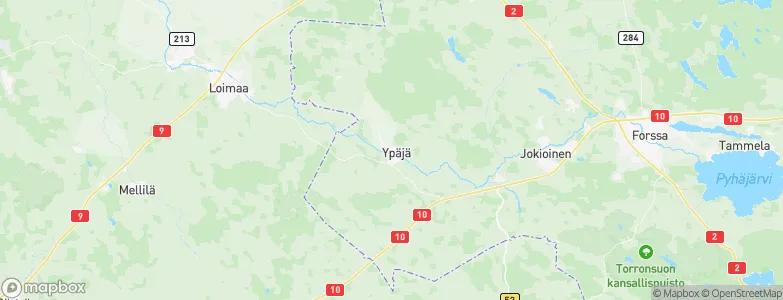 Ypäjä, Finland Map