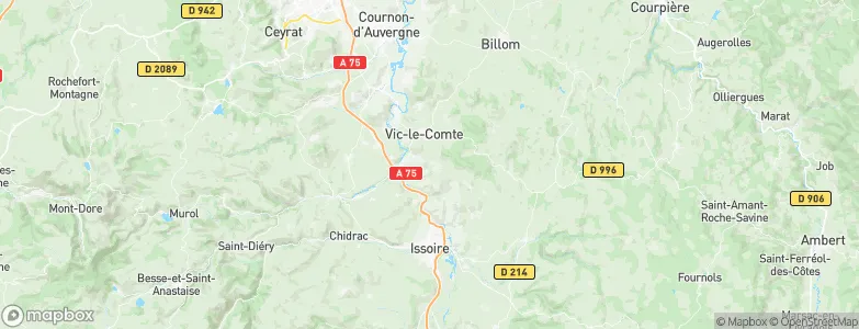 Yronde-et-Buron, France Map