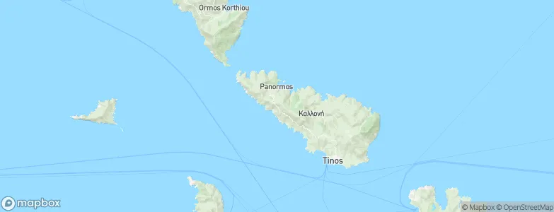 Ystérnia, Greece Map
