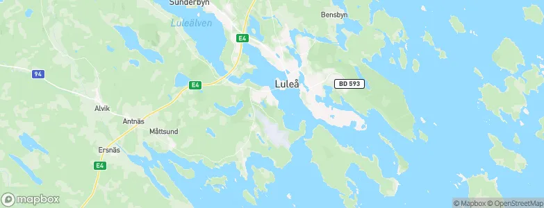 Yttre-Bergnäset, Sweden Map