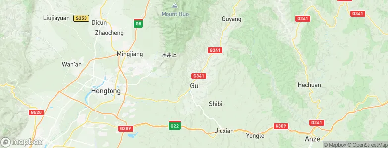 Yueyang, China Map