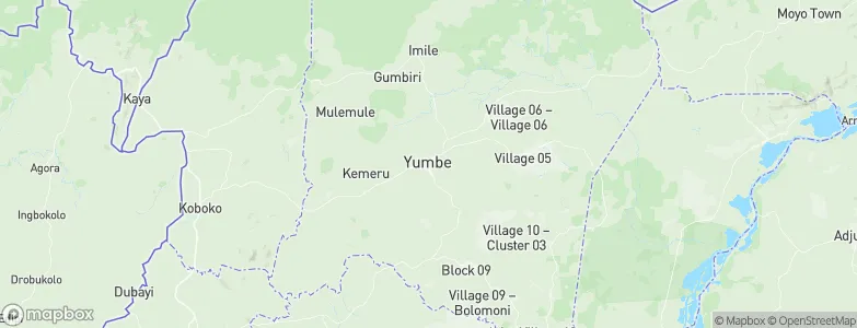 Yumbe, Uganda Map