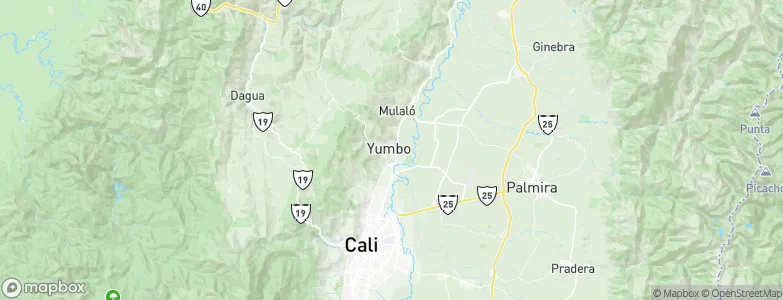 Yumbo, Colombia Map