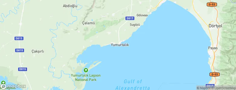 Yumurtalik, Turkey Map