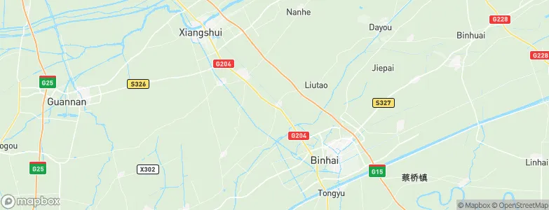 Yunhe, China Map