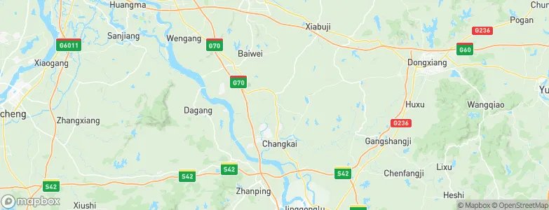 Yunshan, China Map