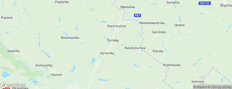 Yur'yivka, Ukraine Map