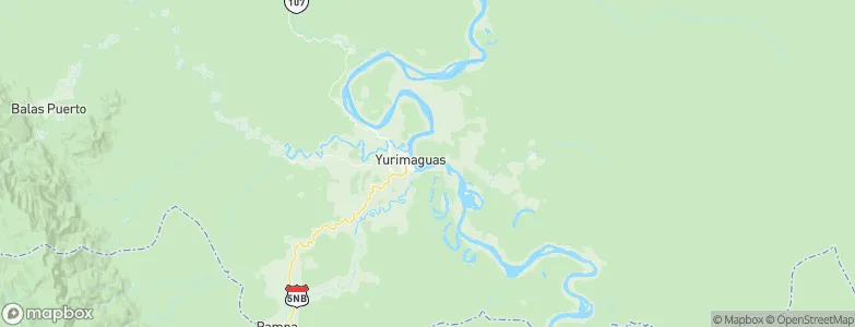 Yurimaguas, Peru Map
