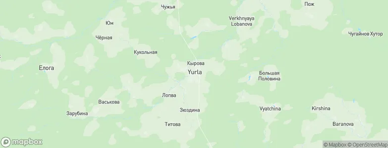 Yurla, Russia Map