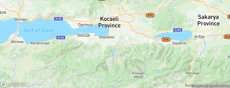 Yuvacık, Turkey Map