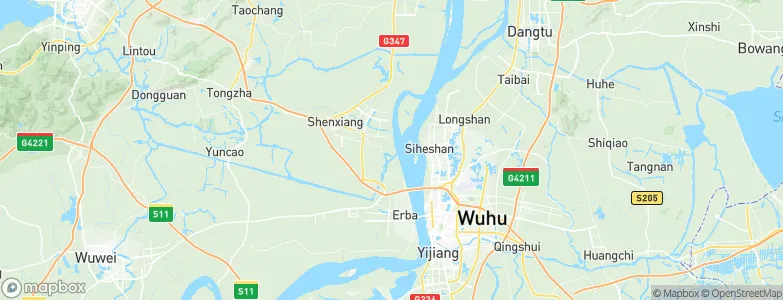 Yuxikou, China Map
