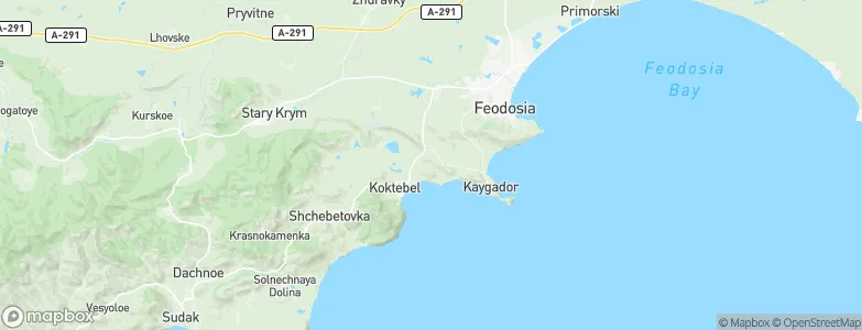 Yuzhnoye, Ukraine Map