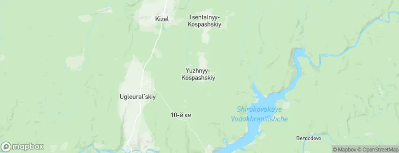 Yuzhnyy-Kospashskiy, Russia Map