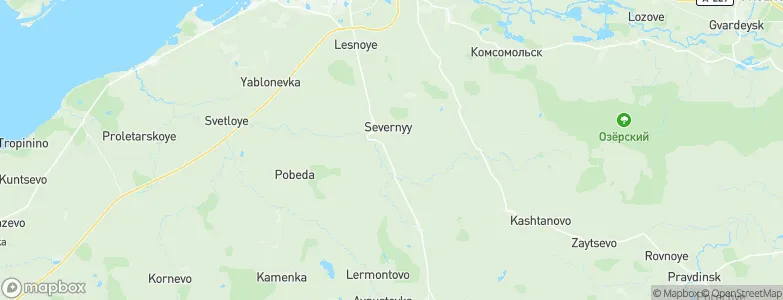 Yuzhnyy, Russia Map