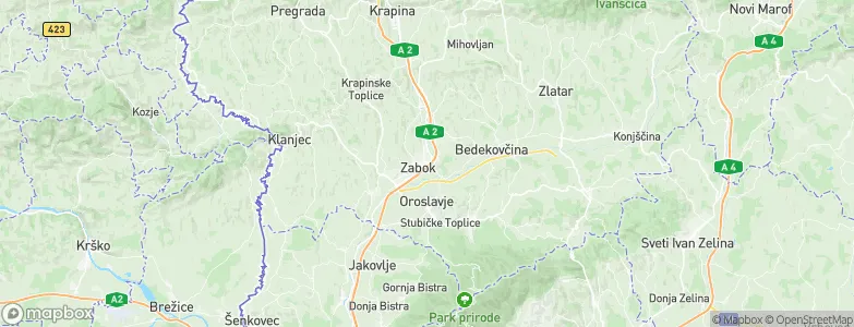 Zabok, Croatia Map