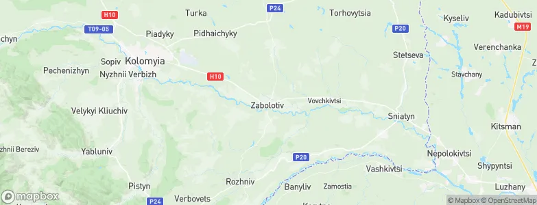 Zabolotiv, Ukraine Map