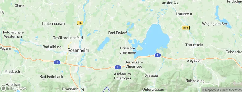 Zacking, Germany Map
