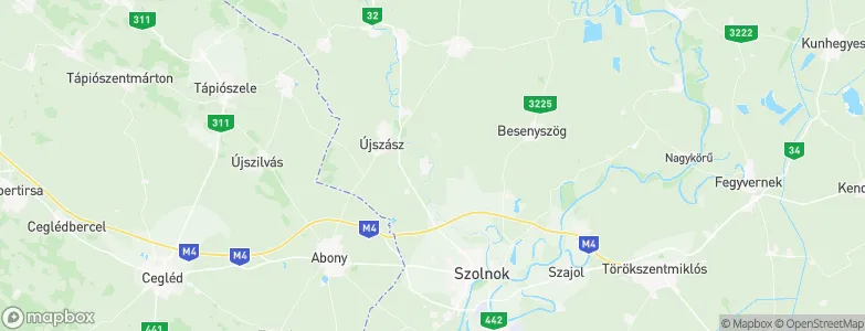 Zagyvarékas, Hungary Map