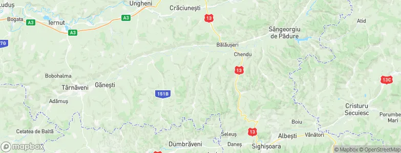 Zagăr, Romania Map