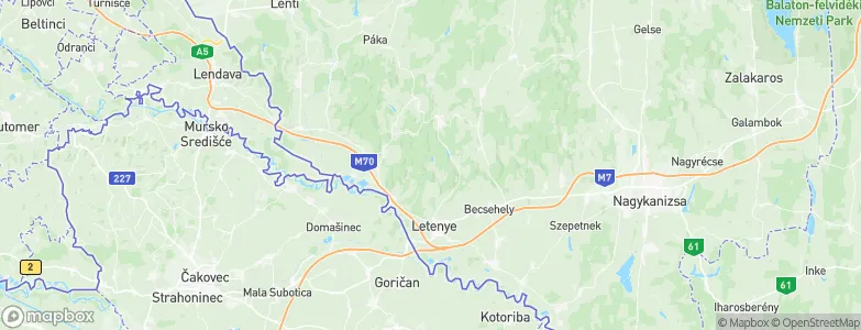 Zajk, Hungary Map