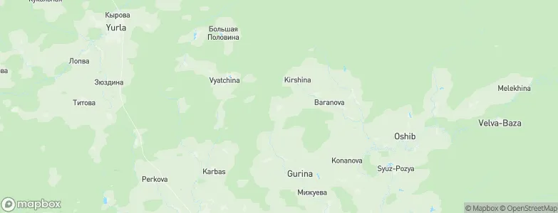 Zakharova, Russia Map