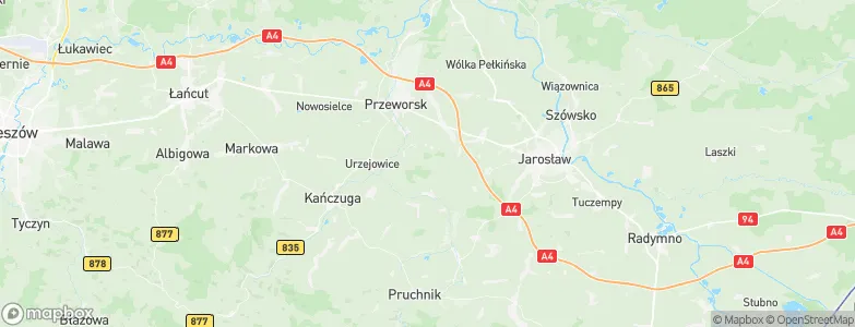 Zalesie, Poland Map