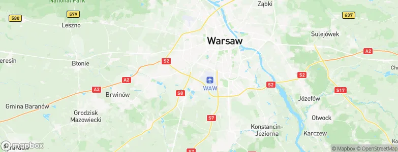 Załuski, Poland Map
