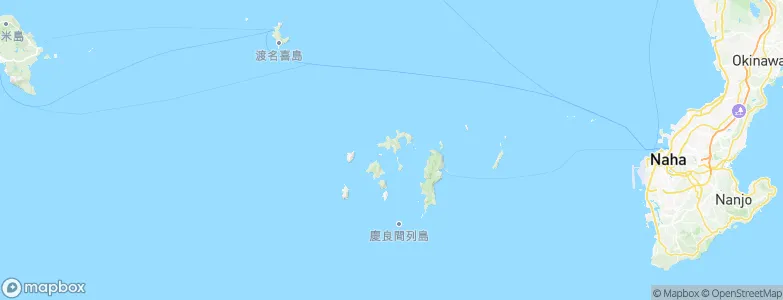 Zamami, Japan Map