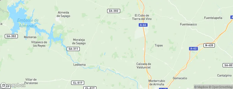 Zamayón, Spain Map